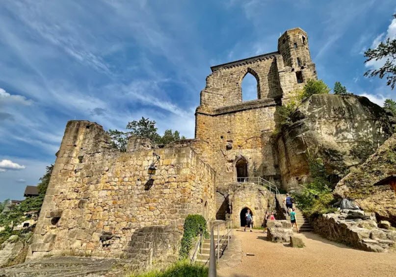 Ruins - Oybin Castle and Monastery, Oybin, Germany, Germany
